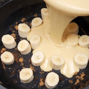 ASMR | Der beste Bananenei-Pfannkuchen! Ein schnelles und einfaches Frühstücksrezept für die ganze Familie