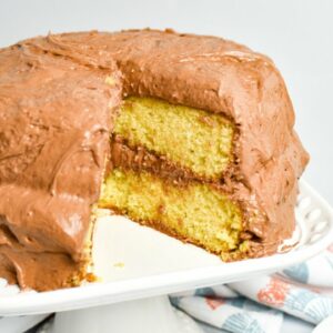 Classic Yellow Birthday Cake Recipe