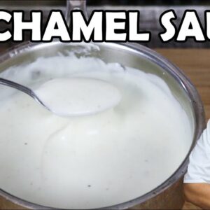 Easy Bechamel Sauce Recipe | Base for Cheese Sauce Mornay Sauce and Cream Sauce