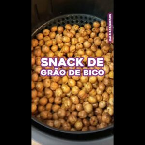 Grão de Bico Crocante na Airfryer #shorts #publi