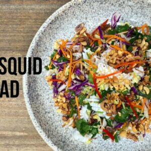 Asian Squid Salad Recipe