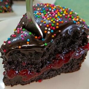 eggless Ultra-Rich and Moist chocolate Cake Pie | chocolate cake recipe