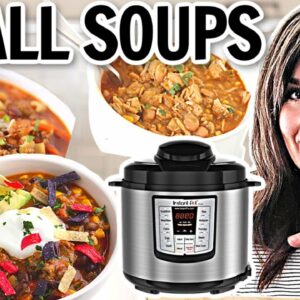 3 EASY Instant Pot FALL Soup Recipes – Delicious and COZY!