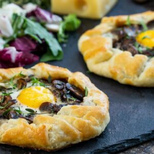 Mushroom Egg Galette