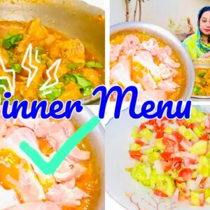 Dinner Menu🥞Dam Wali Chicken Karahi🍗 Salad recipe 🥙Why So Much Hate? @Family vlogs