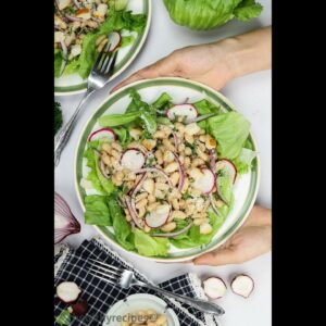 White bean salad recipe by Healthyrecipes101