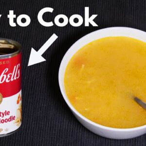 How to Cook Campbell’s Chicken Noodle Soup
