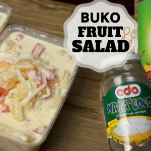 Buko Salad ( Fruit Salad ) Christmas Recipes Desserts