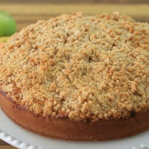 Apple Crumble Cake Recipe | Apple Streusel Cake