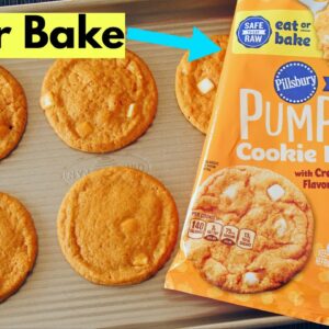How to Bake Pillsbury Pumpkin Cookie Dough