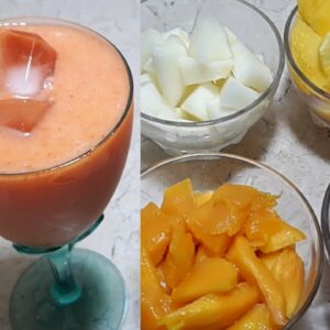 Fruit Cocktail | Mixed Fruit Juice Recipe | How To Make Mixed Fruit Juice | Cook With Hassan