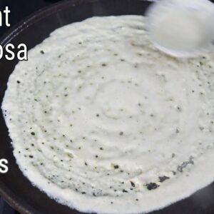 Instant Oats Dosa Recipe – Thyroid/PCOS Weight Loss – Oats Recipes For Weight Loss | Skinny Recipes