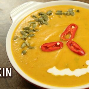 Pumpkin Soup | #ThanksGivingRecipe | How To Make Soup | Winter Special | Pumpkin Recipes | Appetizer