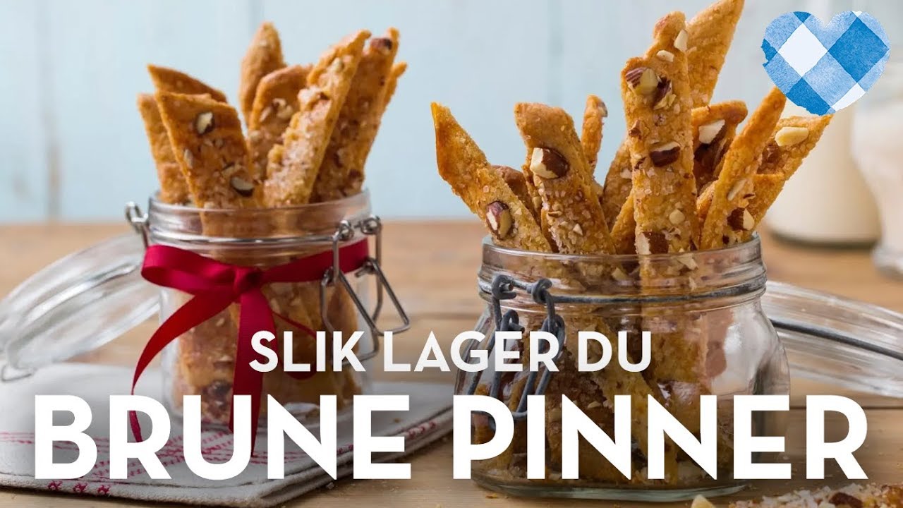 Slik lager du brune pinner til jul oppskrift TINE Kjøkken Table and Flavor