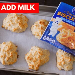 How to make Pillsbury Biscuit Mix | Homestyle | Just Add Milk