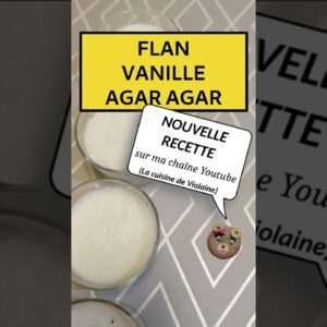 4 ingrédients, et hop, un délicieux flan VANILLE #shorts #recette #vanilla