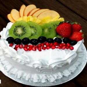 eggless fresh fruit cake recipe|eggless fresh fruit cake with whipped cream|फ्रूट केक | no oven cake