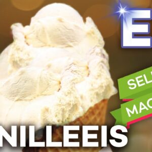 🍦Vanilleeis selber machen mit Eismaschine (Rezept)