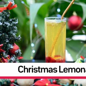 Christmas Lemonade Recipe | Easy 2 Ingredient Christmas Lemonade Recipe | Christmas Recipe