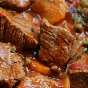 Receta: Carne Estofada riquísima y económica! (Easy beef stew) – LaCocinadera