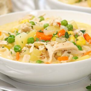 Chicken Pot Pie Soup | Hearty Fall Soup Recipe