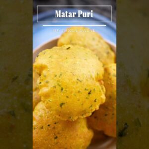 MATAR PURI #shorts #tarladalal #trendingshorts #recipe #food