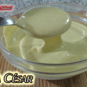 SALSA CÉSAR receta original y fácil de Temperos e sabores