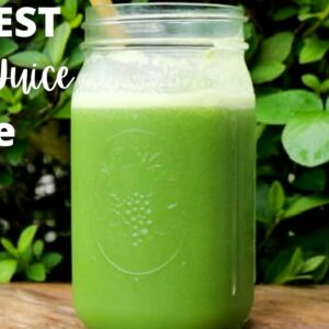 I craaave this green juice!! 😍 Recipe in description box 🥰 #vegan #healthy #juice #shorts