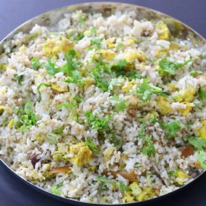 Egg Rice Recipe – Quick & Easy Lunch Box Recipe – Egg Rice – Healthy Egg Recipes