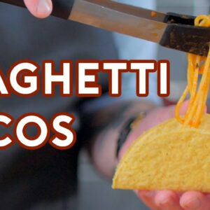 Binging with Babish: Spaghetti Tacos from iCarly