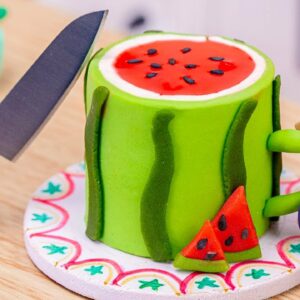 Perfect Miniature Watermelon Cake Decorating Ideas | Yummy Tiny Watermelon Cake Recipe By Bakery