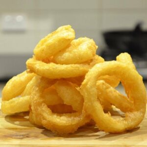 The Crunchiest Onion Rings