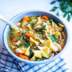CHICKEN NOODLE SOUP! Easy Winter Recipes!
