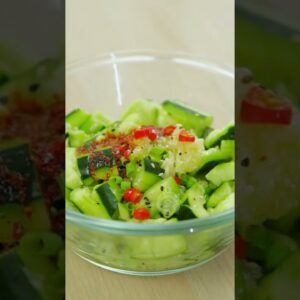 Cucumber Salad #shorts #cucumber #cucumbersalad #recipes #easyrecipe