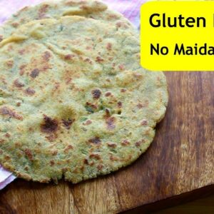 Gluten Free Roti – No Maida/No Wheat Flour – How To Make Gluten Free Flatbread | Skinny Recipes