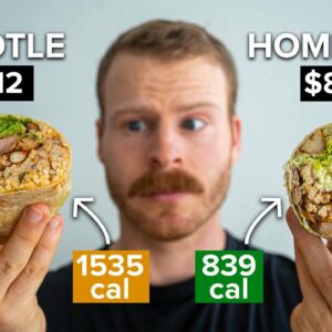 Can I make Chipotle’s Chicken Burrito cheaper and healthier?