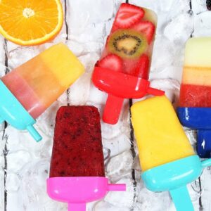 Easy Fruit Popsicles 5 Ways