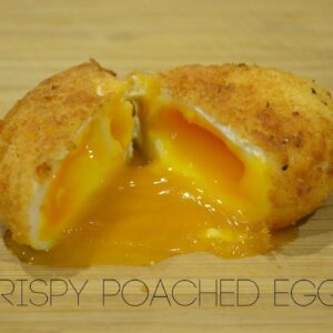 Crispy Deep Fried Poached Eggs