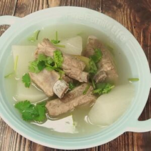 Turnip Spareribs Soup | Chinese Food Easy Recipes