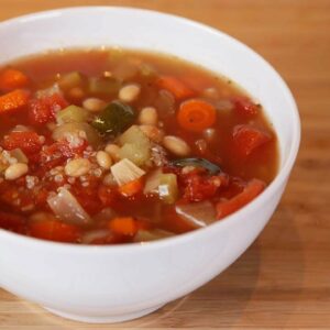 Minestrone Soup | Slow Cooker Meals