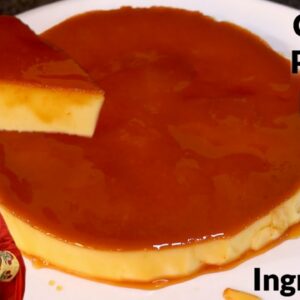4 Ingredients Caramel Pudding | Dessert Recipe | Caramel Pudding Recipe | Caramel Custard Recipe
