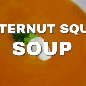 BUTTERNUT SQUASH SOUP | 4 Ingredients only | Easy DIY Recipe