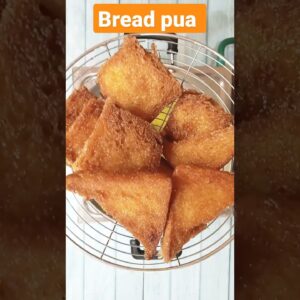 Bread Pua।Sweet Bread Recipe #Shorts #youtubeshorts#shortsvideo #youtubeshortsvideo #bhumikaskitchen