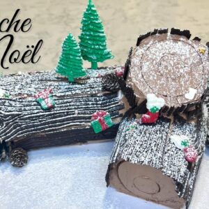 Traditional Chocolate Bûche de Noël Recipe – Chocolates Yule Log