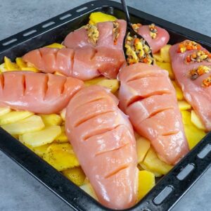 The greatest delicacy that you can prepare using 1 kilo of chicken breast!