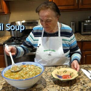 Italian Grandma Makes Lentil Soup