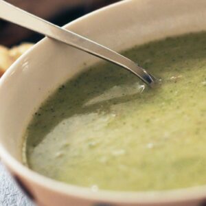 Broccoli and Stilton Soup Recipe – Winter Warmers – Recipes by Warren Nash