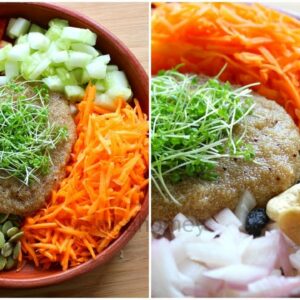 Weight Loss Salad Recipe For Dinner – Amaranth & Microgreens Salad – Healthy Salad Recipes