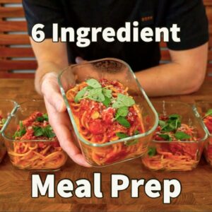 The Easiest Meal Prep Recipe Done In 25 Minutes