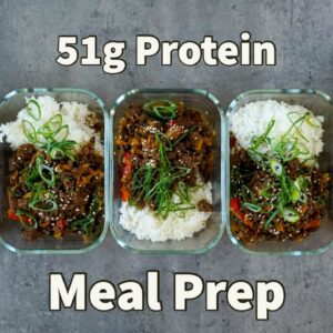 Meal Prep For The Week In Under An Hour | Beef Stir Fry Recipe